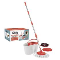 Mop Giratório Limpeza Completa Animais estimação Petizy