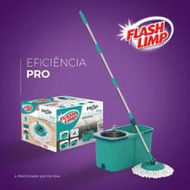 Mop Giratorio Pro Flash Limp Limpeza Pesada