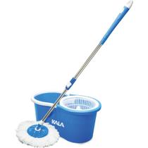 Mop Giratório Spin 12 Litros Balde Centrifugador Kala Mop Giratório Spin 12 Litros Balde Centrifugador Kala