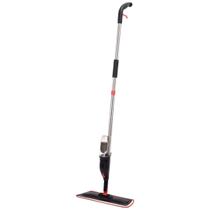 Mop Giratório Spray Limpeza Flash Mágico Rodo Esfregão Flat Cor Vermelho