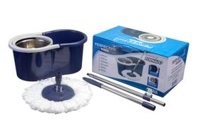 Mop Giratório Tornado Perfect Pro Condor Cesto Inox Cor Azul-escuro Mop Giratório Tornado Perfect Pro Condor Cesto Inox Cor Azul-escuro