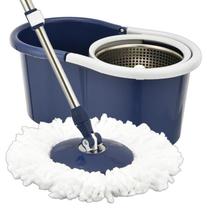 Mop Giratório Tornado Perfect Pro Condor Cesto Inox Cor Azulescuro