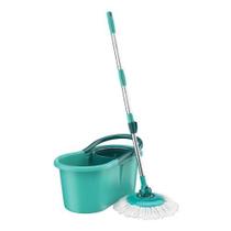 Mop Giratório Verde Água 360 Refil Micro Fibra Flash Limp - Mop8209-va
