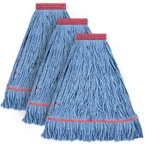 Mop Head Matthew Cleaning Heavy Duty 700 ml de algodão azul comercial