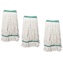 Mop Head reabastece o fio de algodão com ponta de laço OFO, 530 ml, pacotes com 3 pacotes