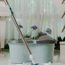 Mop Inox Balde Duplo Esfregão 360Alta Durabilidade Mop Inox Balde Duplo Esfregão 360Alta Durabilidade