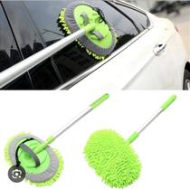 Mop lava carro microfibra com cabo extensor - limpa+