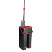 Mop Lava e Seca Microfibra com Base e Alça Flexível + Balde 5L Powermaid Mop Lava e Seca Microfibra com Base e Alça Flexível + Balde 5L Powermaid
