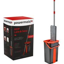Mop Lava e Seca Powermaid Tecnologia de Limpeza Avançada para um Ambiente Sempre Brilhante