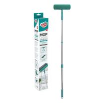 Mop Limpa Janelas com Cabo Extensível 2 em 1 Microfibra Rodinho Flash Limp MOP6071