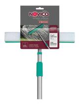 Mop Limpa Vidros Noviça 2 Em 1 Cabo Extensor 1,18m