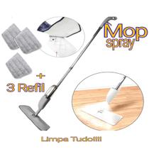 mop limpa vidros spray esfregão vassoura limpa chão cozinha casa sala acompanha 3 refis - CELESTE