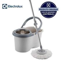 Mop Limpeza Esfregão Giratorio Com Balde 2 Refis Electrolux