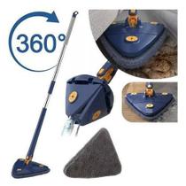 Mop Limpeza Triangulo Ajustável Giratório 360 3 Refil - Kadê