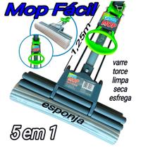 Mop Magico higieniza Todos pisos Alta absorção rodo cozinha vidros chão pratico celeste