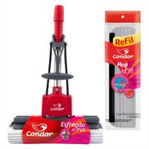 MOP Mágico Limpeza Geral Plus Rodo PVA Lava e Seca Esponja Super Absorvente S/ Cabo