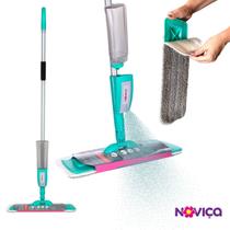 Mop Noviça Spray Com Reservatório De Produto Base Microfibra