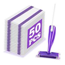 Mop Pad refills Shu Yuan, compatível com o esfregão de spray Swiffer WetJet, 50 unidades Mop Pad refills Shu Yuan, compatível com o esfregão de spray Swiffer WetJet, 50 unidades