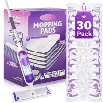 Mop Pads Refils EHADOO para Swiffer Power Mop: 30 unidades úmidas e secas