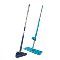 Mop Rodo Mágico Inteligente Puxa e Seca e Rodo Mop Esfregão Triangular Fasterr