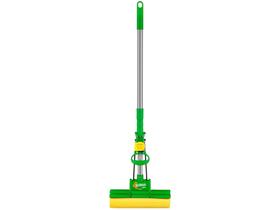 Mop Sek+ Bettanin com Cabo Retrátil Verde e Amarelo Brilhus Mop Sek+ Bettanin com Cabo Retrátil Verde e Amarelo Brilhus