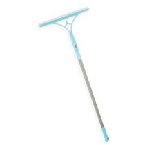 Mop Silicone Vidro Piso Chão Vassoura Mágica Rodo Tira Pelo Multiuso Limpeza Extensível Banheiro Janela Pó 2 em 1