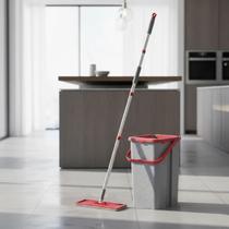 Mop Slim Lava E Seca 5 Litros Esfregão Magico Multiuso