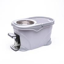 Mop Spinner 360 Limpeza Profunda Centrifuga de Inox.