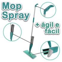Mop Spray com Reservatório Rodo Limpador Microfibra porcelanato top - CELESTE