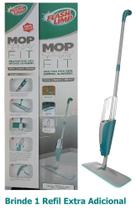 Mop Spray Flash Limp Rodo Mágico Fit Original Leve 1 Refil Extra