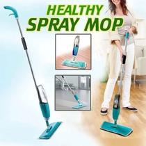 Mop Spray Reservatório Vassoura Esfregão Microfibra Limpeza Fácil
