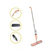 Mop Spray Rodo Esfregão C/ Reservatório E Refil Microfibra Cor Rosa