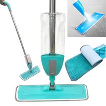 Mop Spray Rodo Esfregão em Microfibra Reservatório Lava Seca