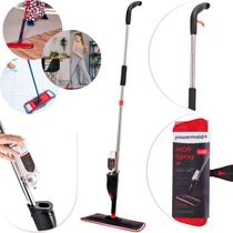 Mop Sprays Rodo Com Reservatório Esfregão Limpeza Flash e Limpador Mágica Pano Microfibra Cabeça Dobrável