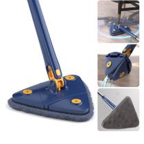 Mop Triangular 360 Rodo Giratório Lava Seca Multiuso de Piso