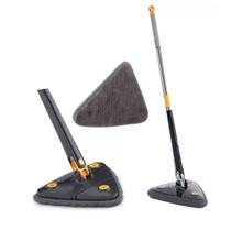Mop Triangular Giratório Esfregão Limpa ulejo Refil Extra Mop Triangular Giratório Esfregão Limpa ulejo Refil Extra