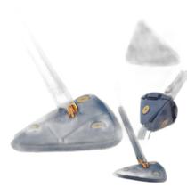 Mop Triangular Limpa Parede Com Facilidade E Agilidade