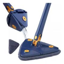 Mop Triangular Rodo Vassoura Esfregão Fácil Puxa Torcer