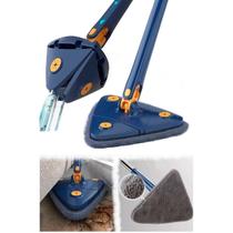 Mop Triângulo com Fibra Microfibra para Limpeza Profunda Mop Triângulo com Fibra Microfibra para Limpeza Profunda