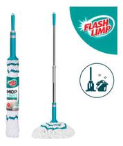 Mop Twist Auto Torção Flashlimp Limpeza Rodo Pano De Chão