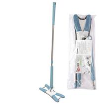 Mop Twist Giratório Inox Limpeza Piso Esfregão com Torção 360 Balde Compatível Prático Resistente Casa