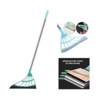 Mop Vassoura e Rodo Limpa E Seca Multiuso Pisos Vidros