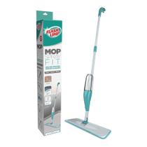 Mop Vassoura Rodo Magico Spray Borrifador Limpeza Dia a Dia Flash Limp Fit