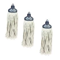 Mopinho Esfregão de Algodão Refil Nobre Kit 3 Mopinho Esfregão de Algodão Refil Nobre Kit 3