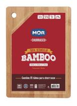 Mor Bamboo Tabua Retangular De Corte Carne 30x20cm Cor Marrom