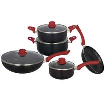 MOR - Conjunto de Panelas 5 Peças Linha Aroma MOR - Conjunto de Panelas 5 Peças Linha Aroma