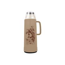 Mor - Garrafa Térmica Use Farroupilha Bege Cavalo 1 Litro