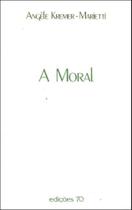 Moral, a - ALMEDINA Moral, a - ALMEDINA