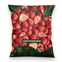 Morango Chips Liofilizado Natural Crocante