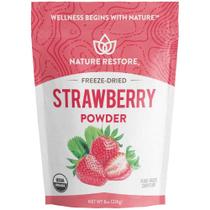 Morango em pó liofilizado Nature Restore Organic 226g